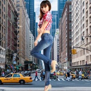 Y&f stretch jeans 